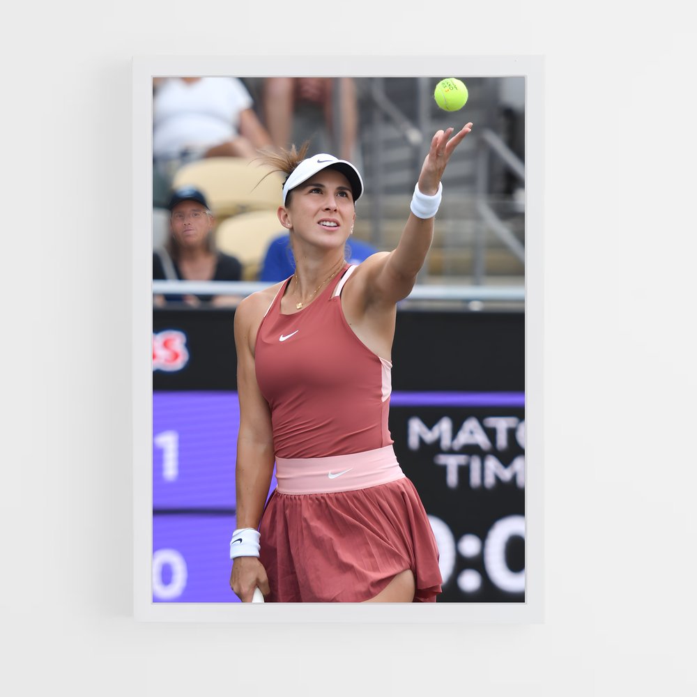 Poster Ace of Heart – affiche Tennis (vue 3)